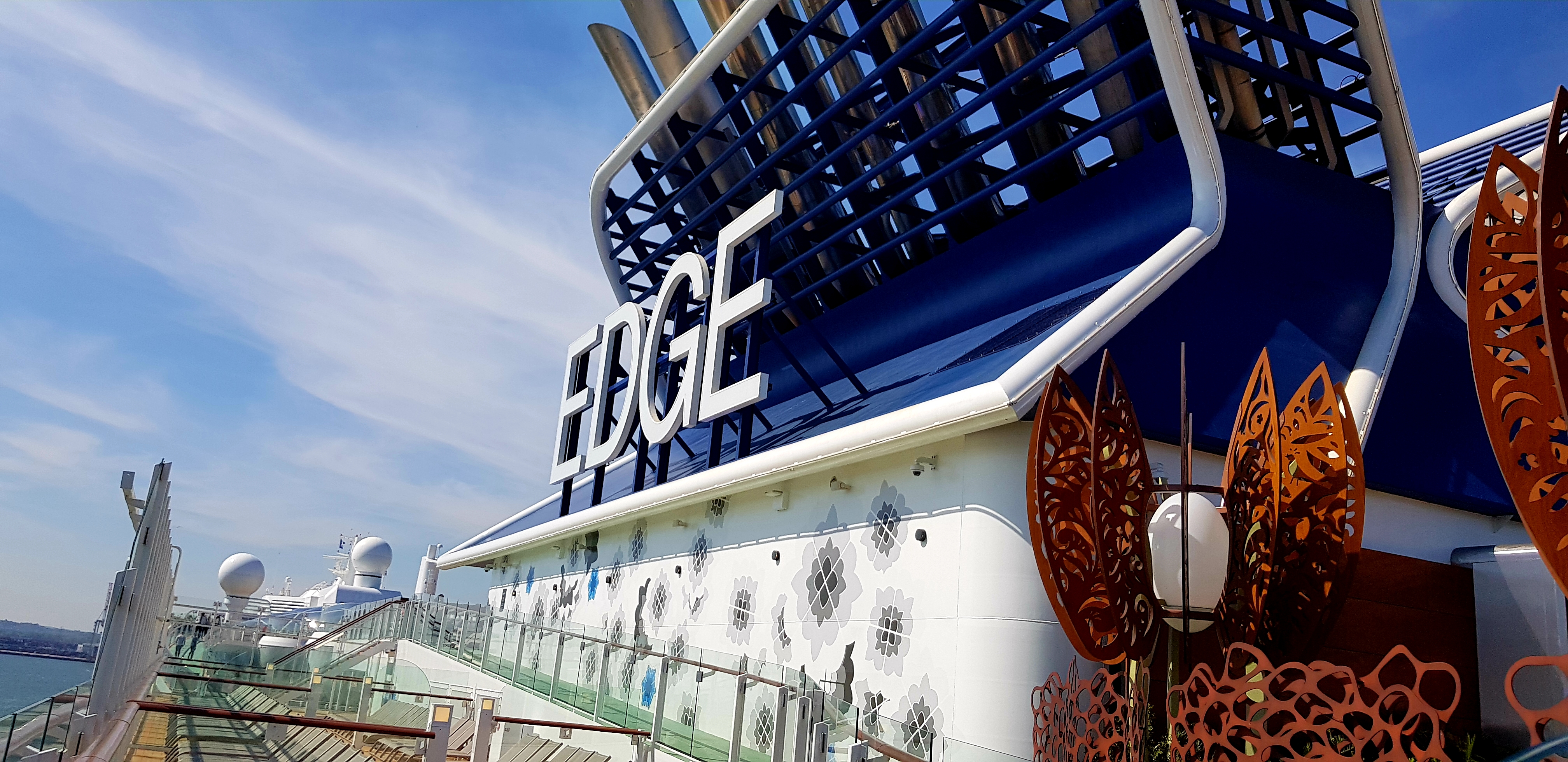 Cruise med Celebrity Edge i Middelhavet, ombord på Celebrity Edge, nordmannsreiser, cruisereiser, cruise