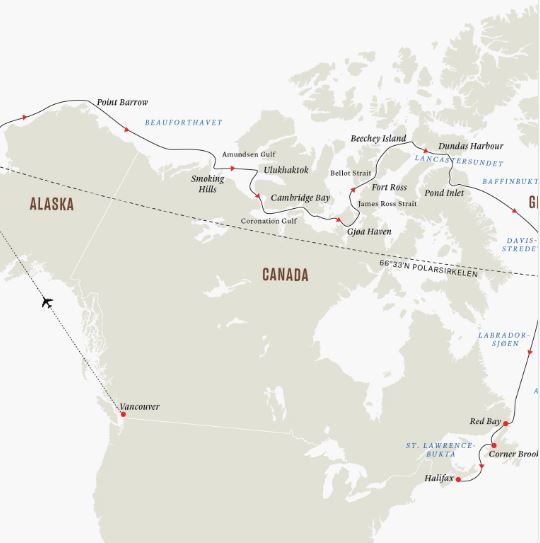 USa spesialisten Amerikaspesialisten, nordmannsreiser, cruisereiser