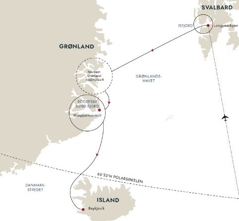 Amerikaspesialisten, nordmannsreiser, cruisereiser